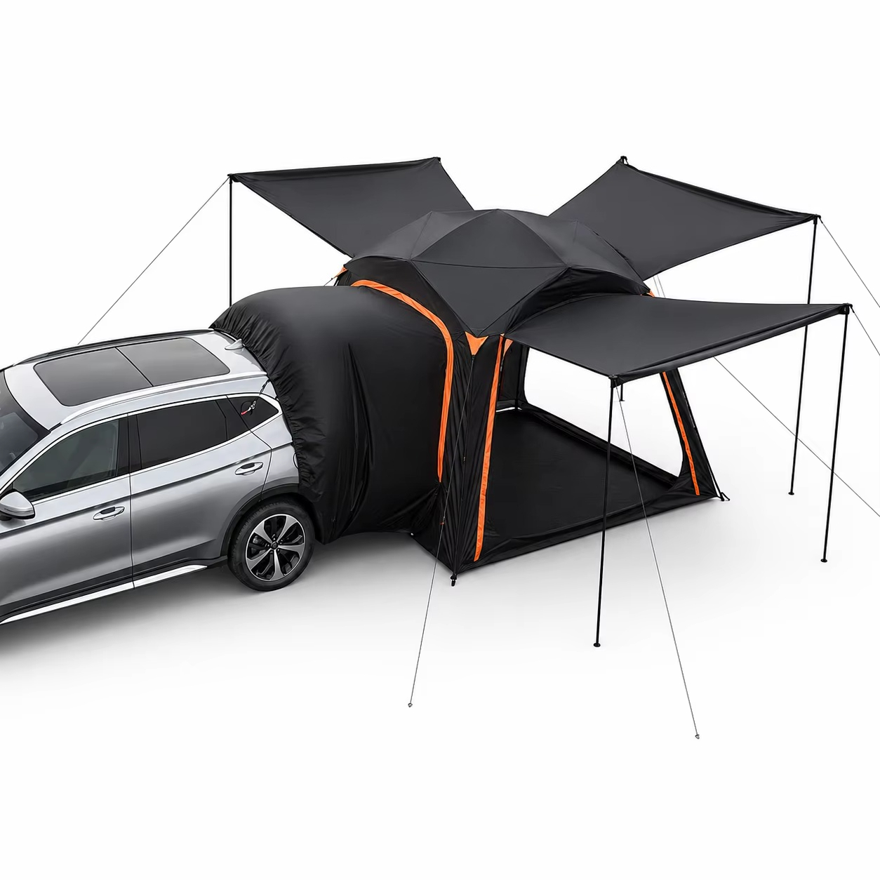 Outdoor Camping Car Tail Tent - Universal SUV Tail Rear Tent One