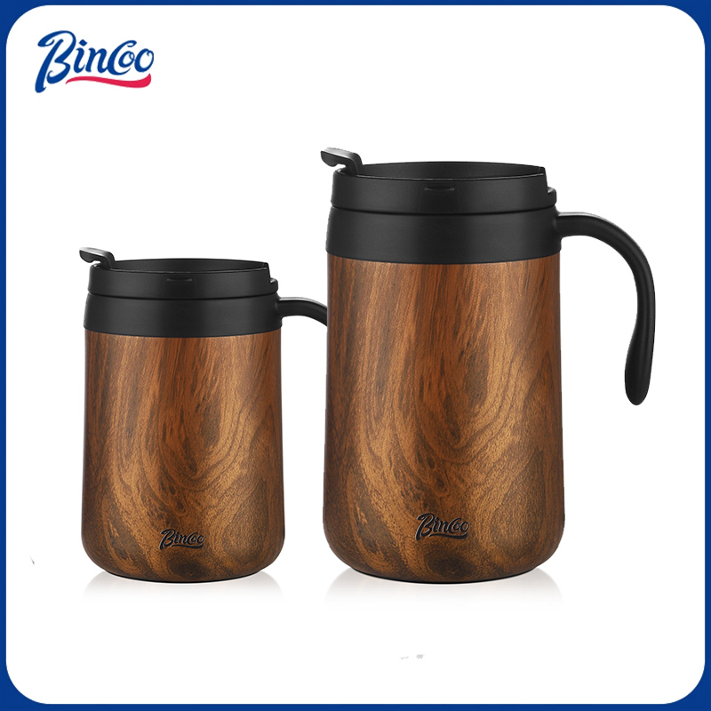 Outdoor Camping Bin - Bincoo wood grain handle design 304