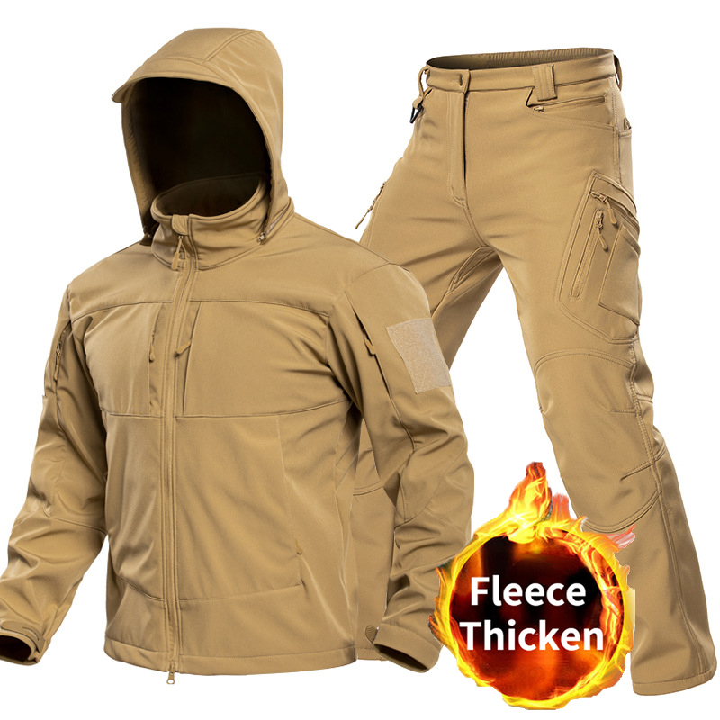 Outdoor Camp - Outdoor Tactical Softshell Suit for Men