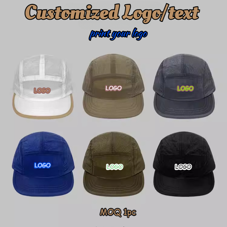 Outdoor Camping Japan - Japanese Simple Light Breathable Quick-drying 5-Panel