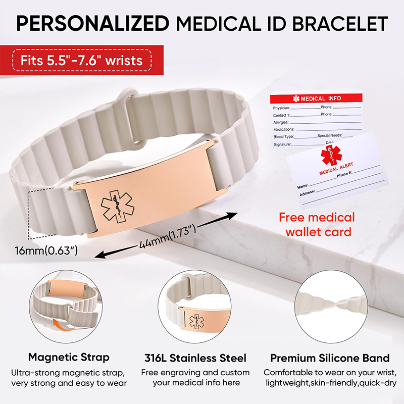 Custom Medical ID Bracelet for - đánh giá và giá Paracord Bracelet