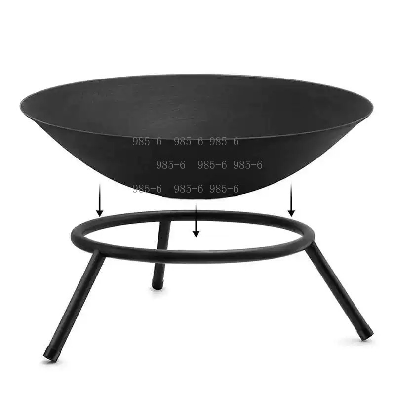 60cm  modern outdoor cast iron - đánh giá và giá Outdoor Camping Fireplace