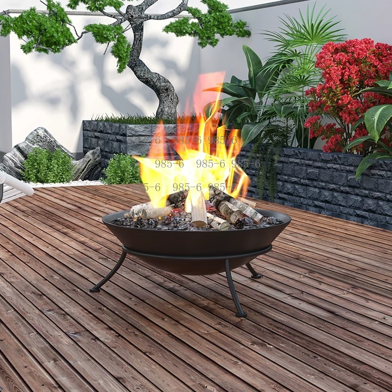 60cm  modern outdoor cast iron - đánh giá và giá Outdoor Camping Fireplace