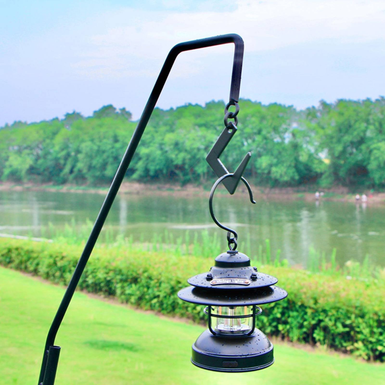 Camping Lantern Stand Detachab - đánh giá và giá Outdoor Camping Kitchen