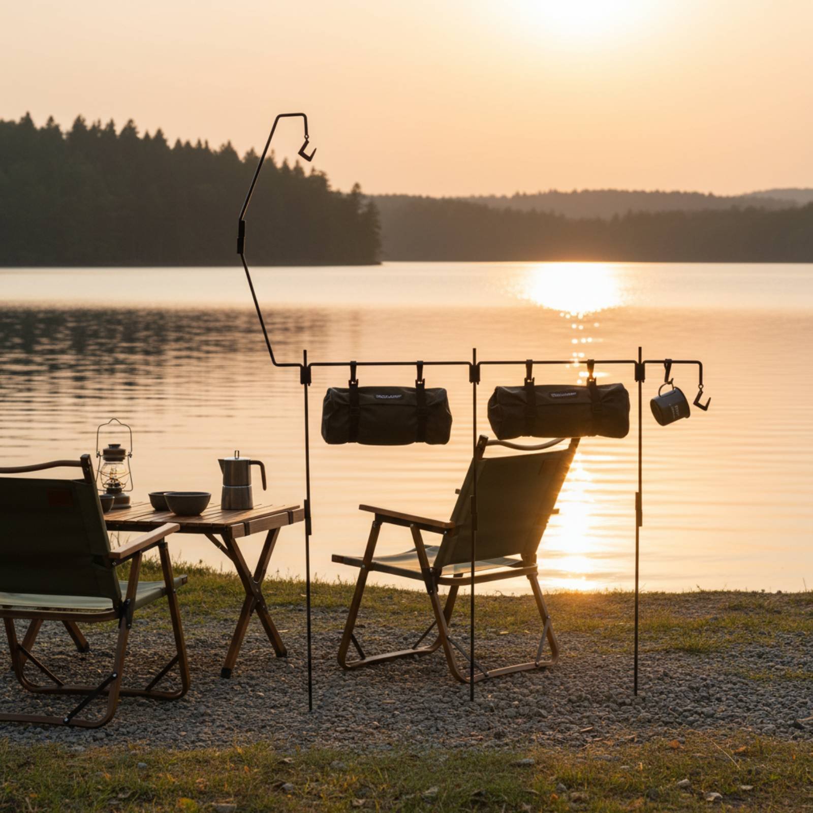 Camping Lantern Stand Detachab - đánh giá và giá Outdoor Camping Kitchen