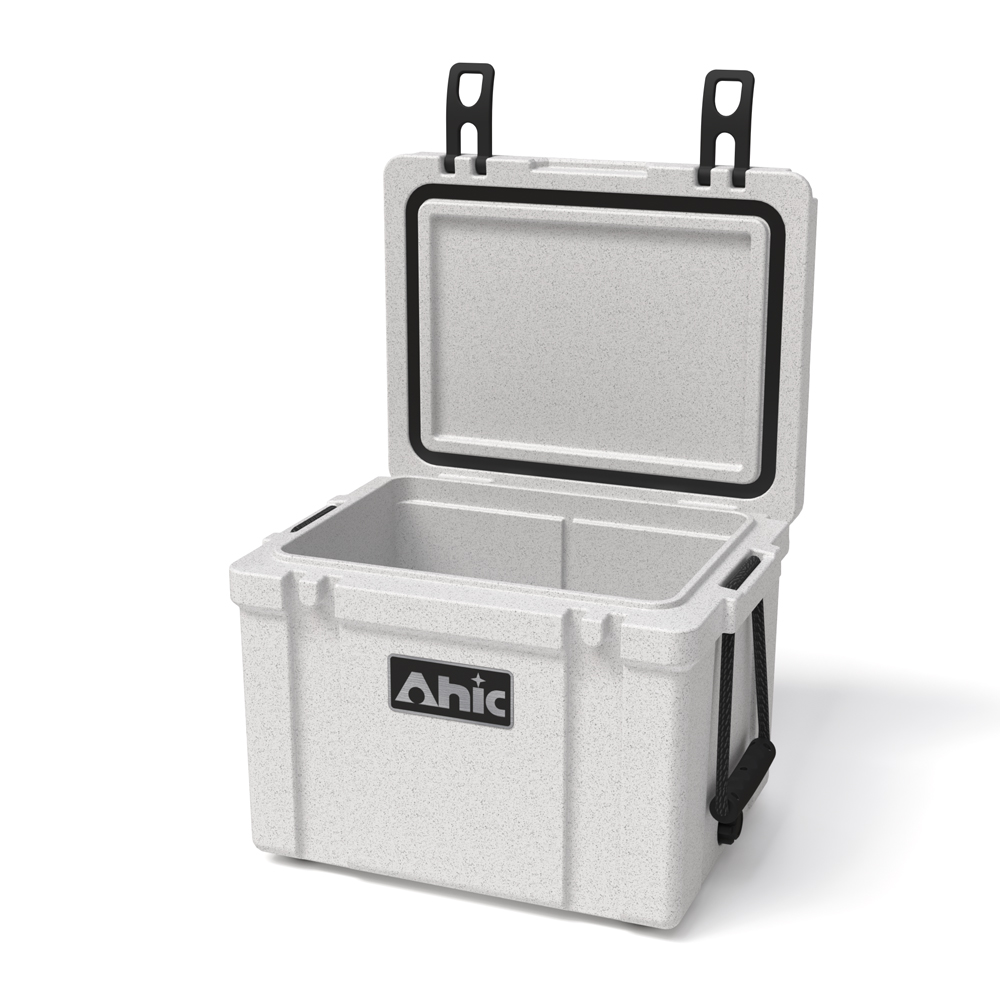 25L Fishing Cooler Marble Whit - đánh giá và giá Outdoor Camp