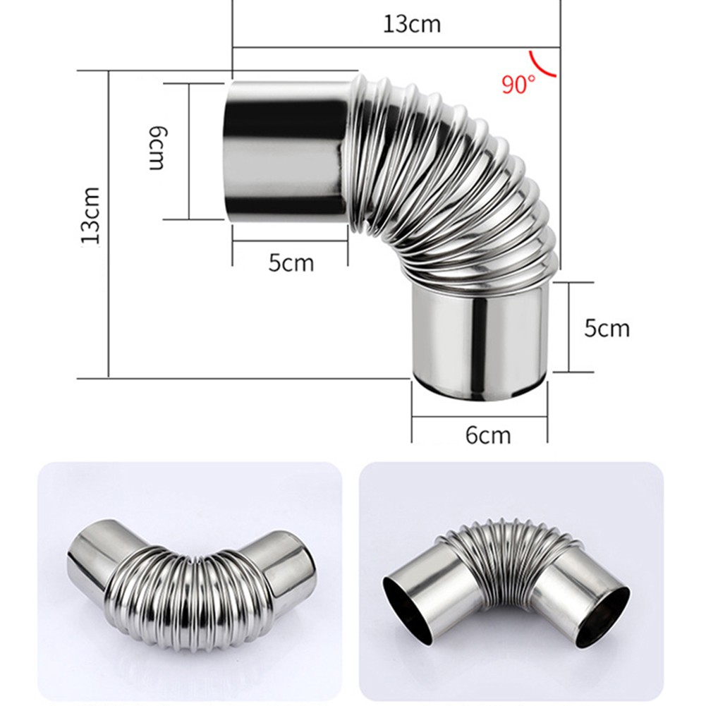 60/70/80mm  Stainless  Steel 9 - đánh giá và giá Outdoor Camping Fireplace
