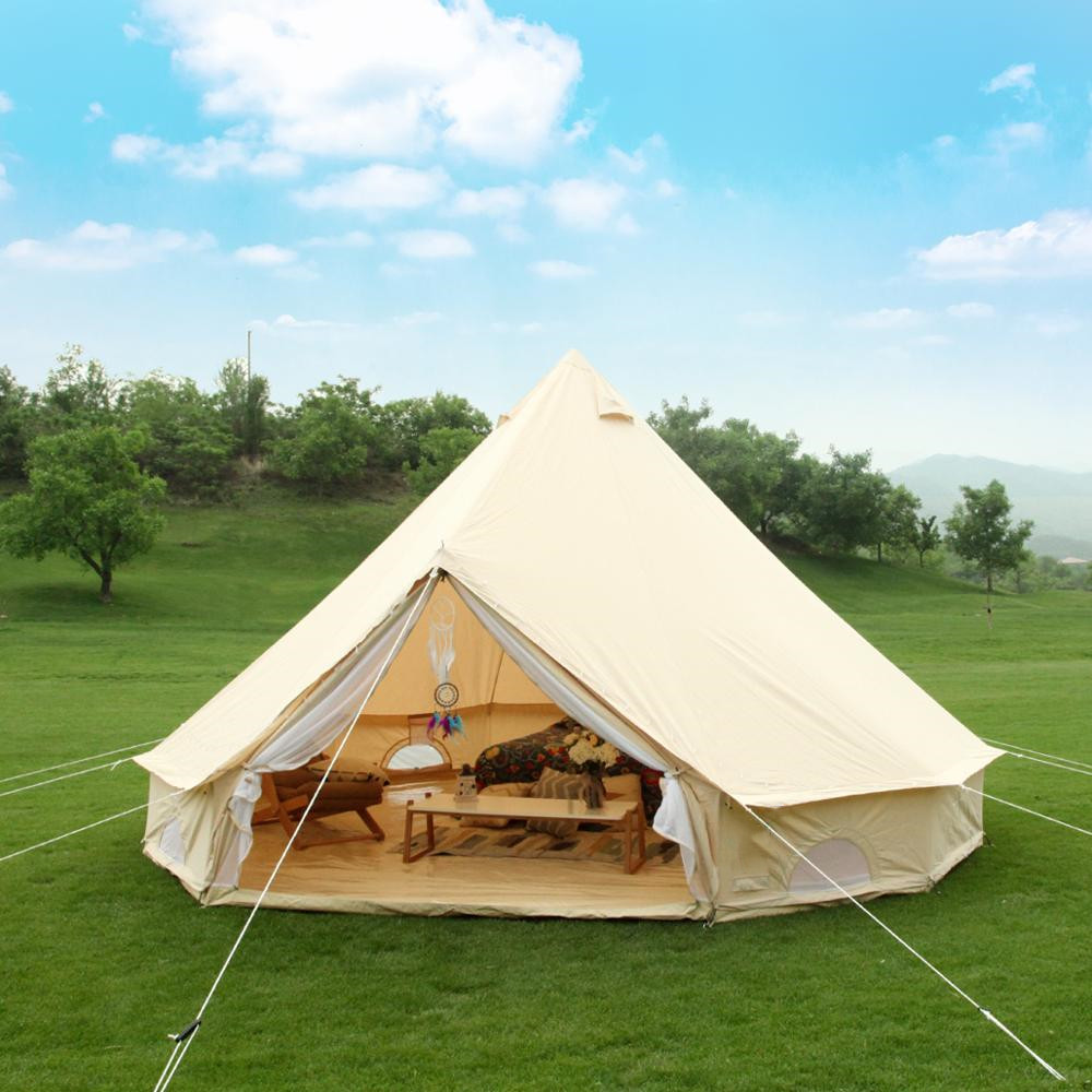 Canvas Bell Tent 4-Season Wate - đánh giá và giá Outdoor Camping And Glamping