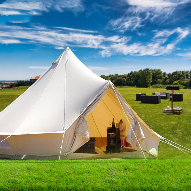 Canvas Bell Tent 4-Season Wate - đánh giá và giá Outdoor Camping And Glamping
