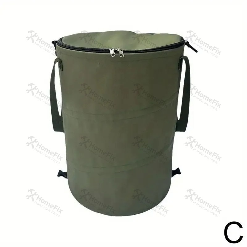 Outdoor Foldable Trash Can wit - đánh giá và giá Outdoor Camping Bin