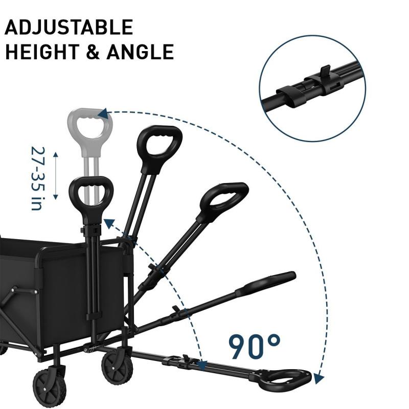 Heavy Duty Folding Wagon All-T - đánh giá và giá Outdoor Camping Van
