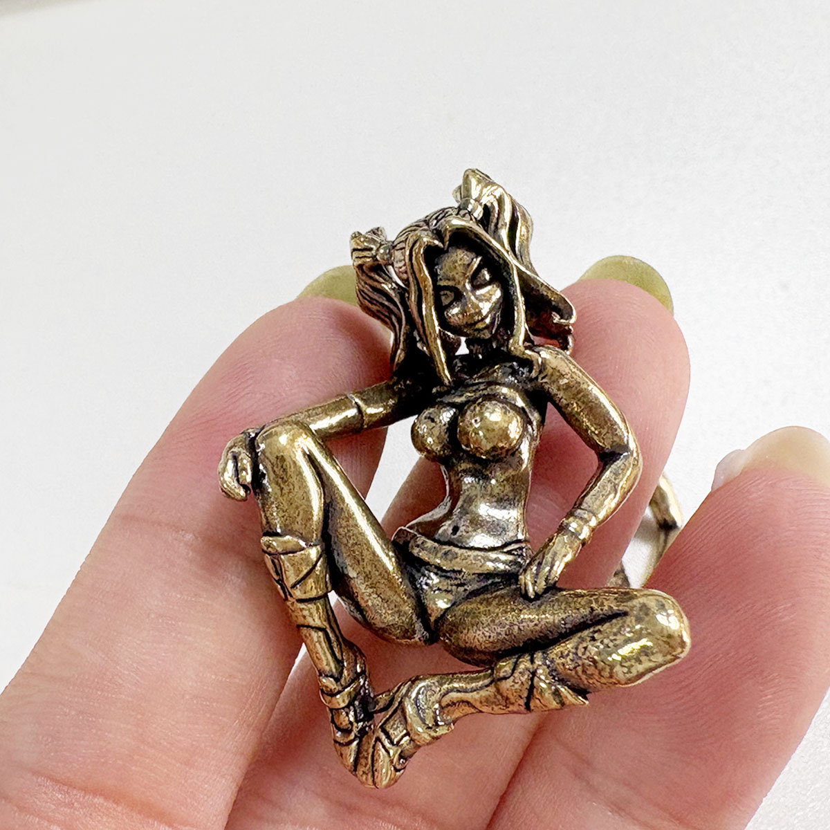 Beauty Girl Brass Knife Beads  - đánh giá và giá Paracord Bracelet