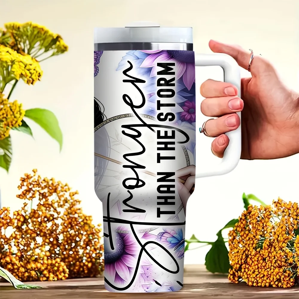 40Oz Tumbler with Handle Print - đánh giá và giá Outdoor Camping Quotes