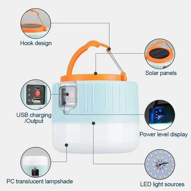 Solar Camping Lantern Recharge - đánh giá và giá Outdoor Camping Lantern