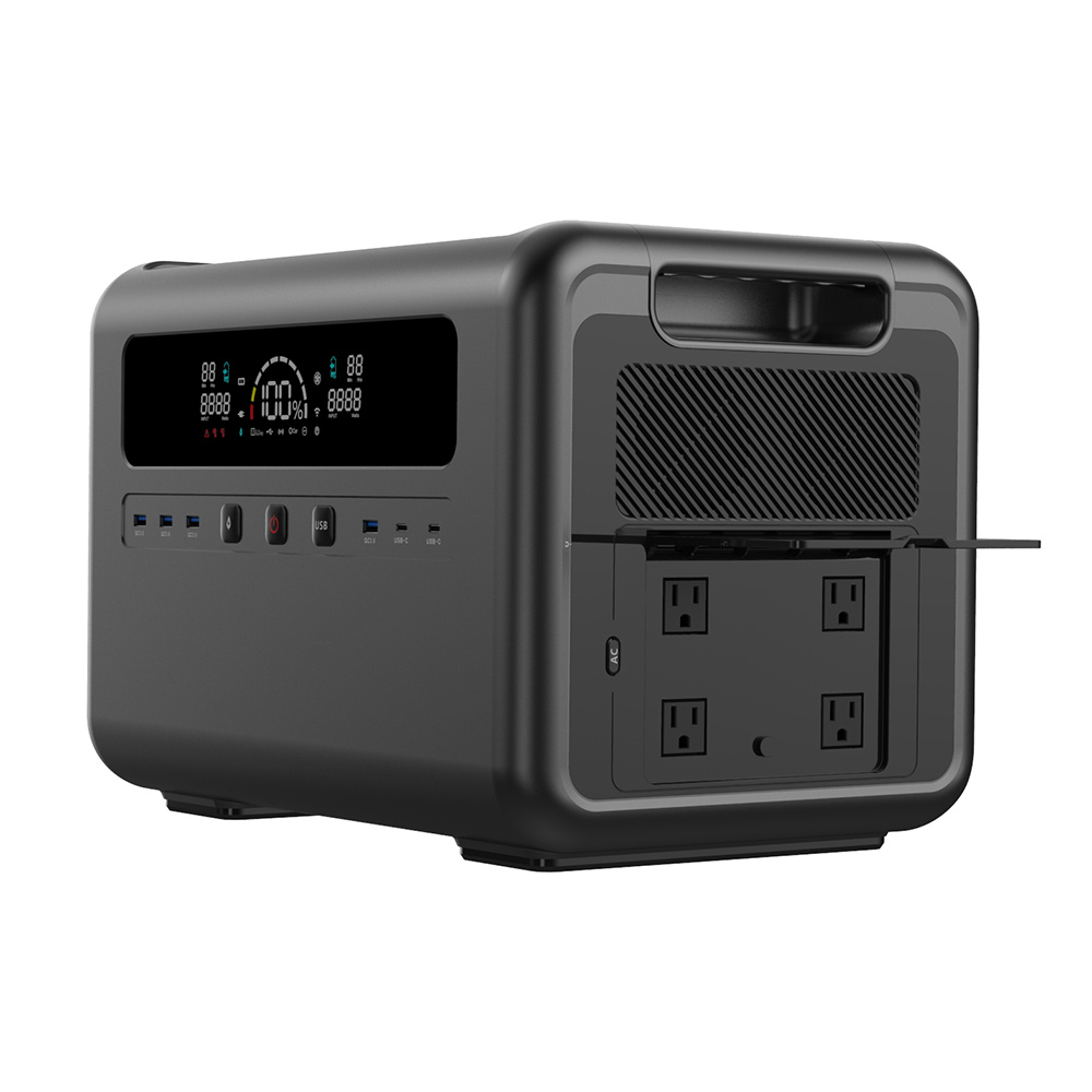2400W Solar Power Generator, L - đánh giá và giá Portable Power Station