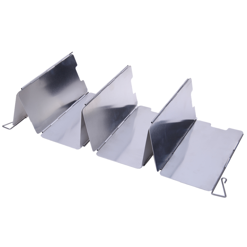 9pcs Windproof Windshield Fold - đánh giá và giá Outdoor Gas Stove