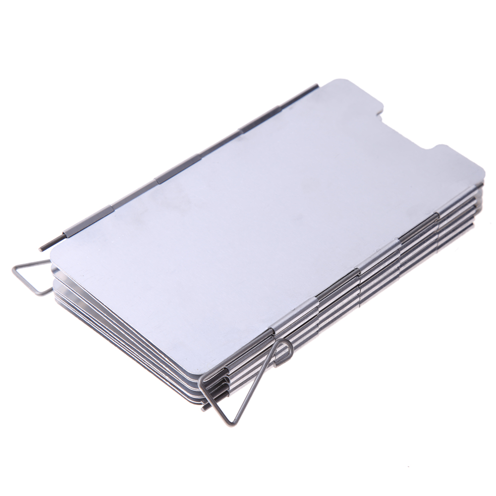 9pcs Windproof Windshield Fold - đánh giá và giá Outdoor Gas Stove