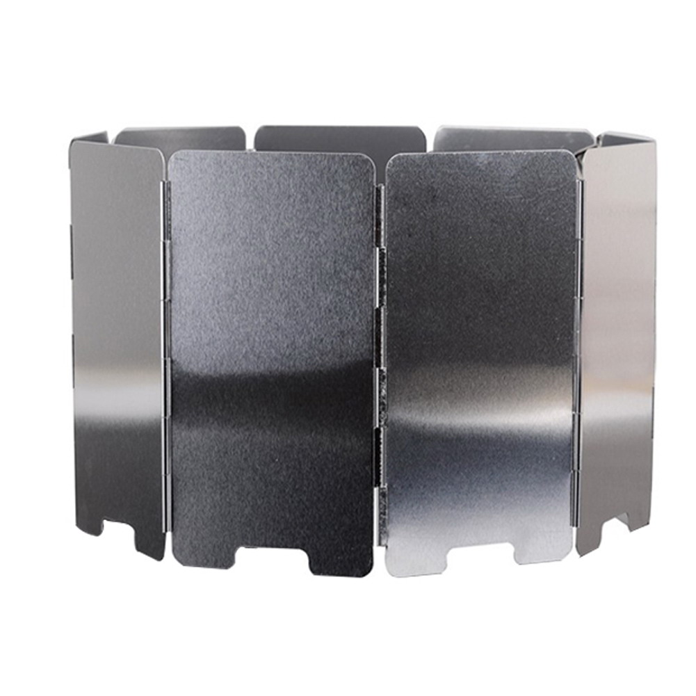 9pcs Windproof Windshield Fold - đánh giá và giá Outdoor Gas Stove