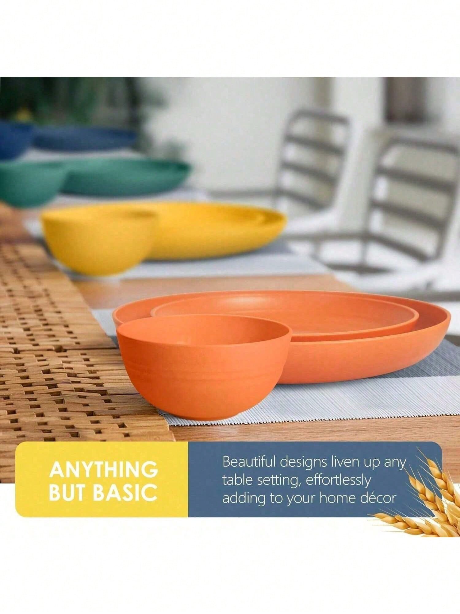 16 Piece Kitchen Wheat Straw D - đánh giá và giá Outdoor Camping Kitchen
