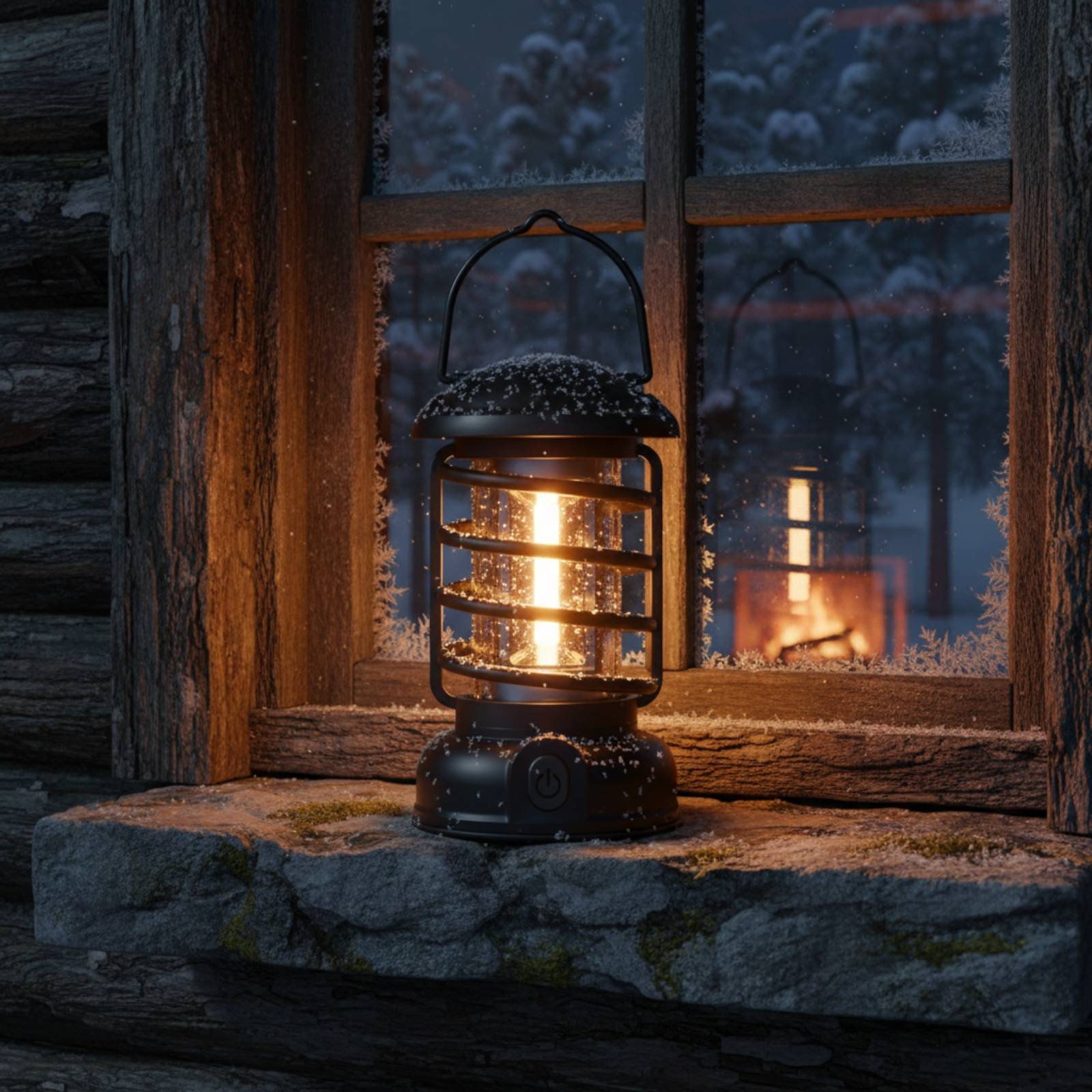 Retro Camping Lantern Two-Way  - đánh giá và giá Outdoor Camping Lantern