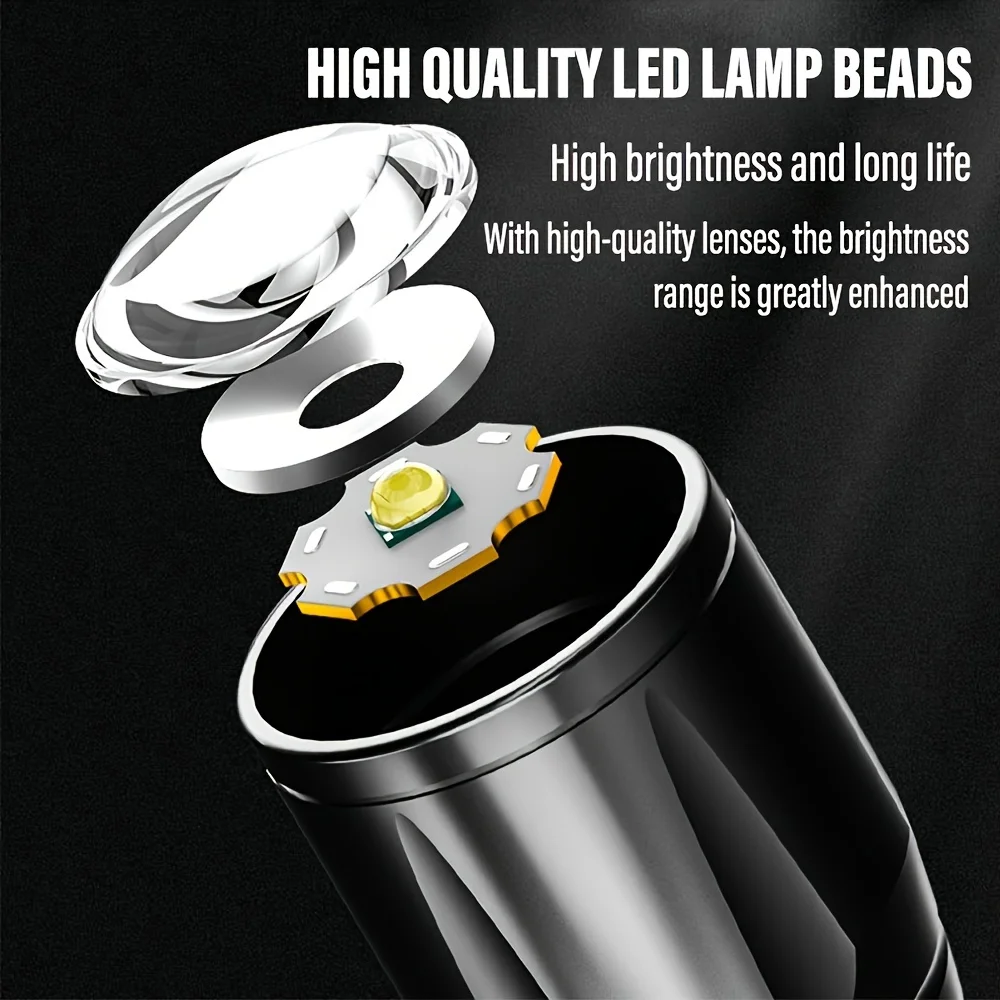 Mini LED Flashlight COB Floodl - đánh giá và giá Outdoor Camping Lantern