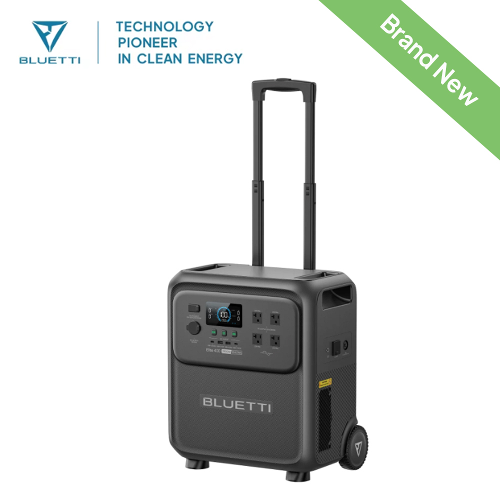BLUETTI Elite 400 2600W 3840Wh - đánh giá và giá Outdoor Camping Van