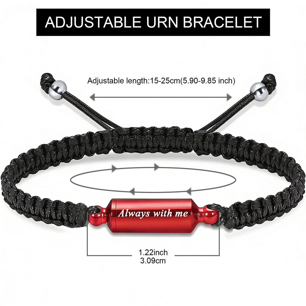 Cremation Urn Bracelet for Ash - đánh giá và giá Paracord Bracelet