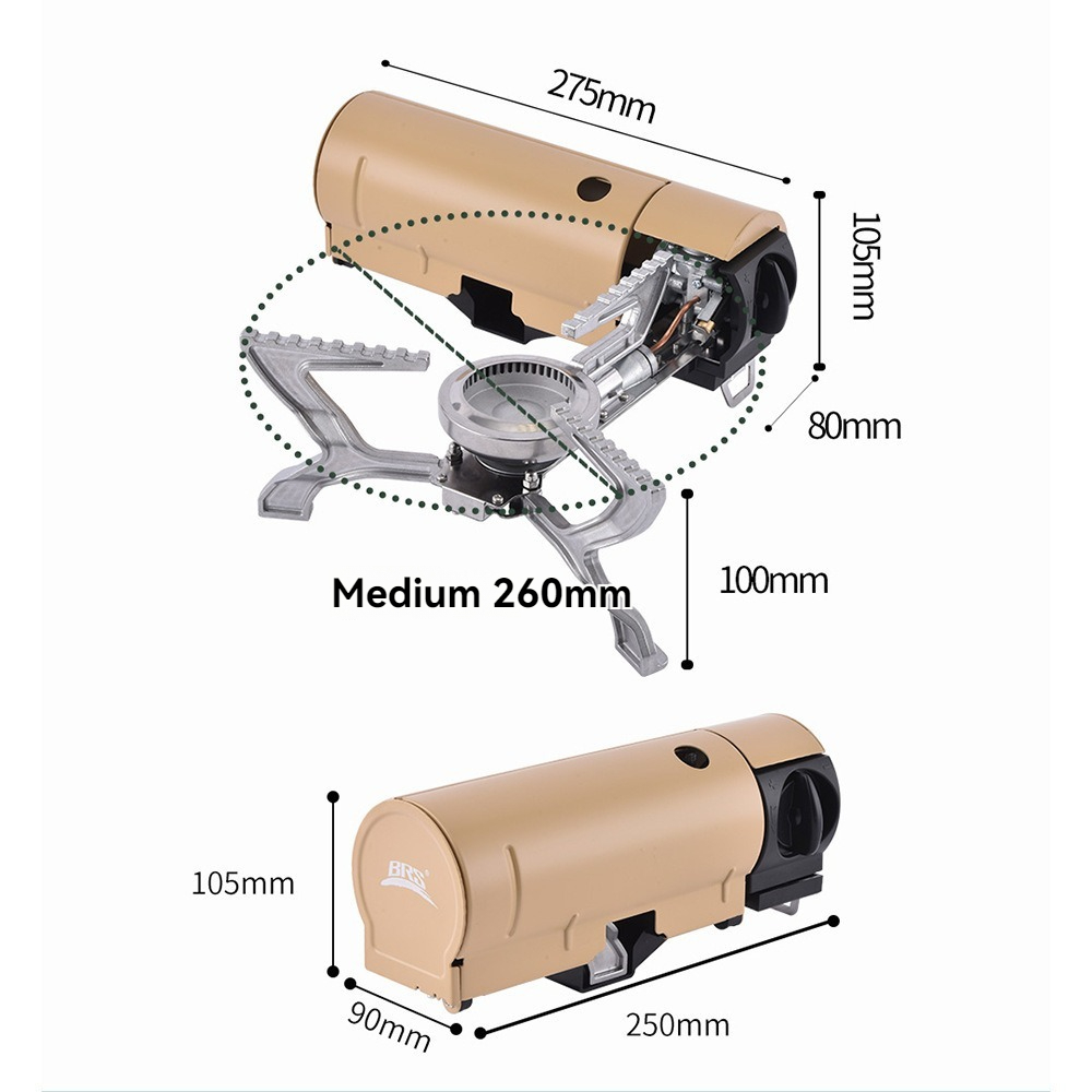 BRS-99 Camping Outdoor Portabl - đánh giá và giá Outdoor Camping Heater For Tent