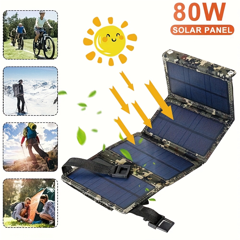 [Solar Panel] 80W Portable Fol - đánh giá và giá Outdoor Camp