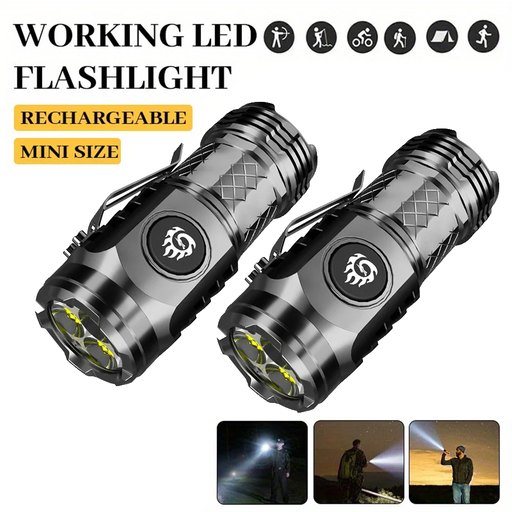 High Strong Power LED Flashlig - đánh giá và giá Outdoor Camping Lantern