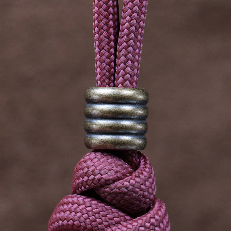 5.5mm Hole Cylinder Brass Knif - đánh giá và giá Paracord Bracelet