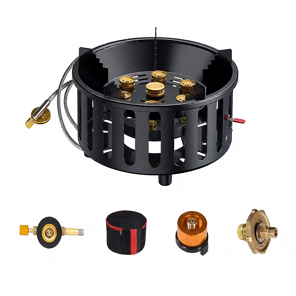 High-Power 7-Core 21000W Porta - đánh giá và giá Outdoor Camping Heater For Tent