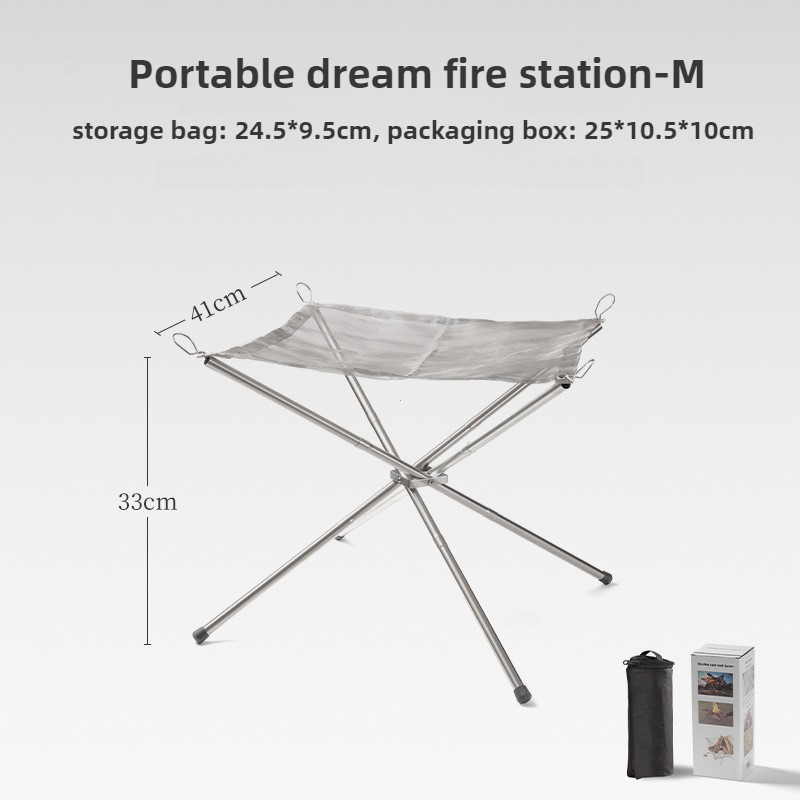 Portable Fire Pit Durable Outd - đánh giá và giá Outdoor Camping Fireplace
