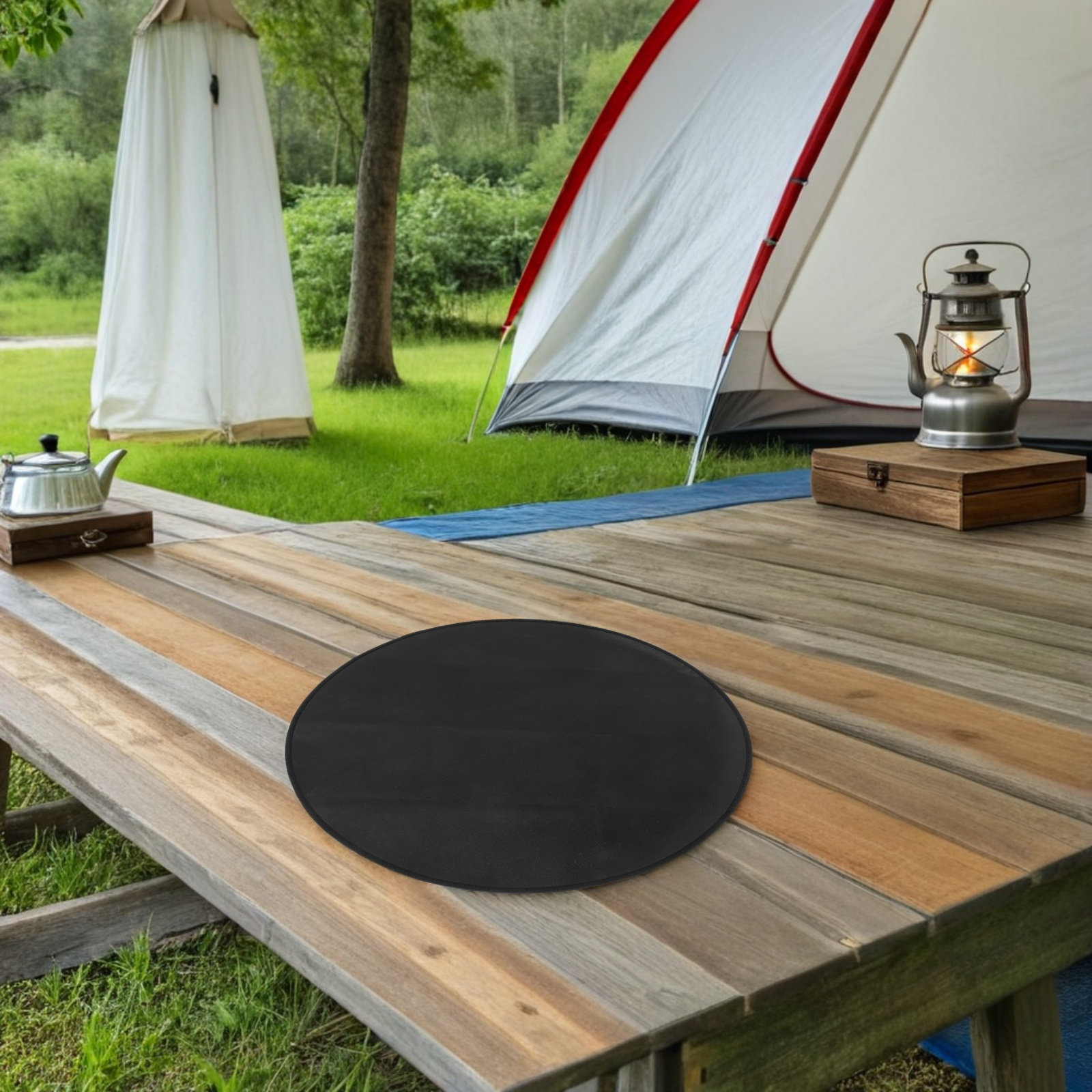 Round Fireproof Bbq Mat Heat R - đánh giá và giá Outdoor Gas Stove