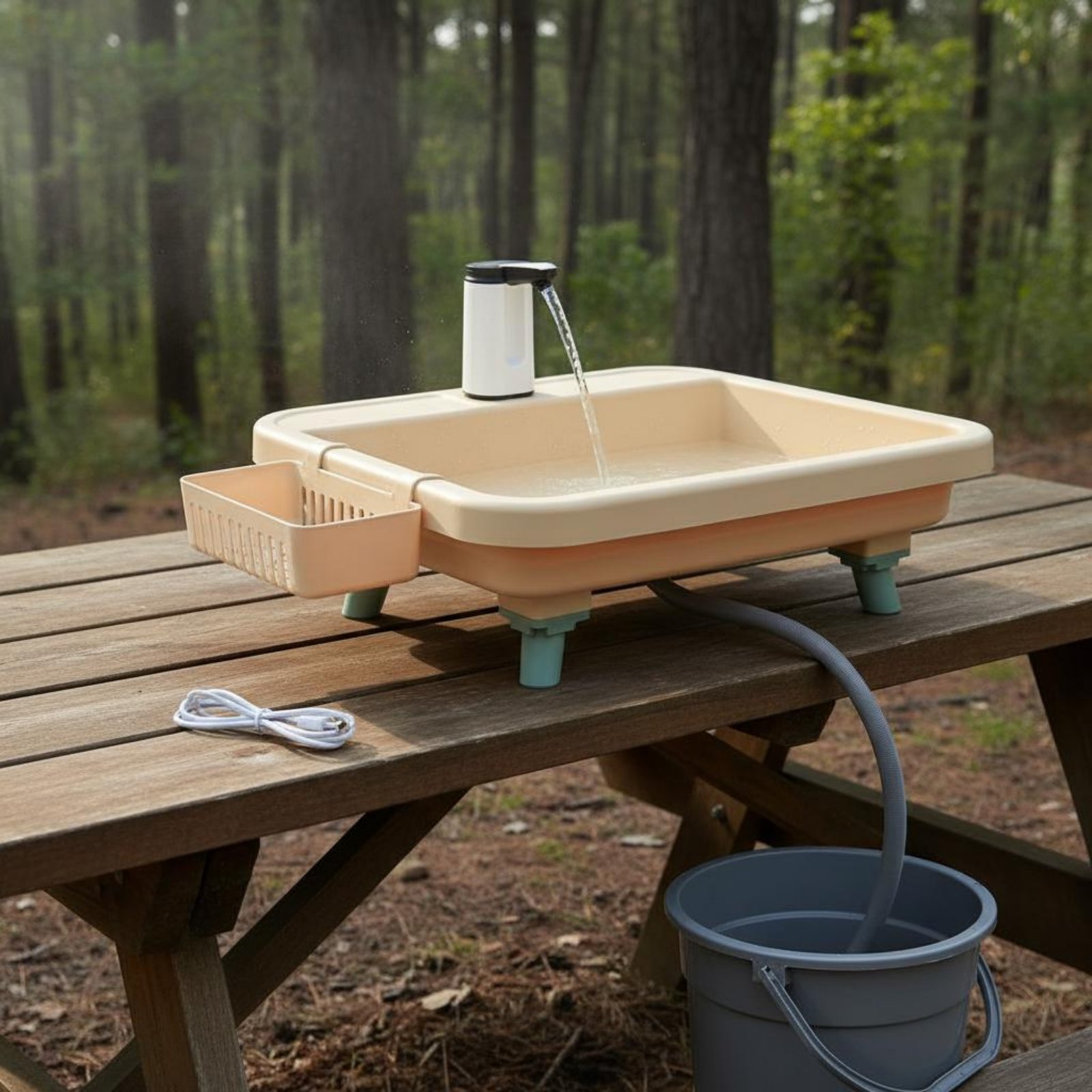 Portable Hand Washing Station  - đánh giá và giá Outdoor Camp