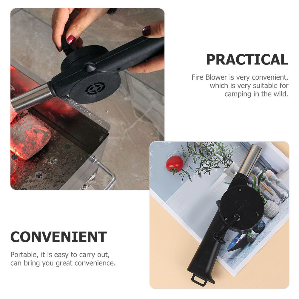 4Pcs Manual Barbecue Fan Porta - đánh giá và giá Outdoor Camping Fireplace