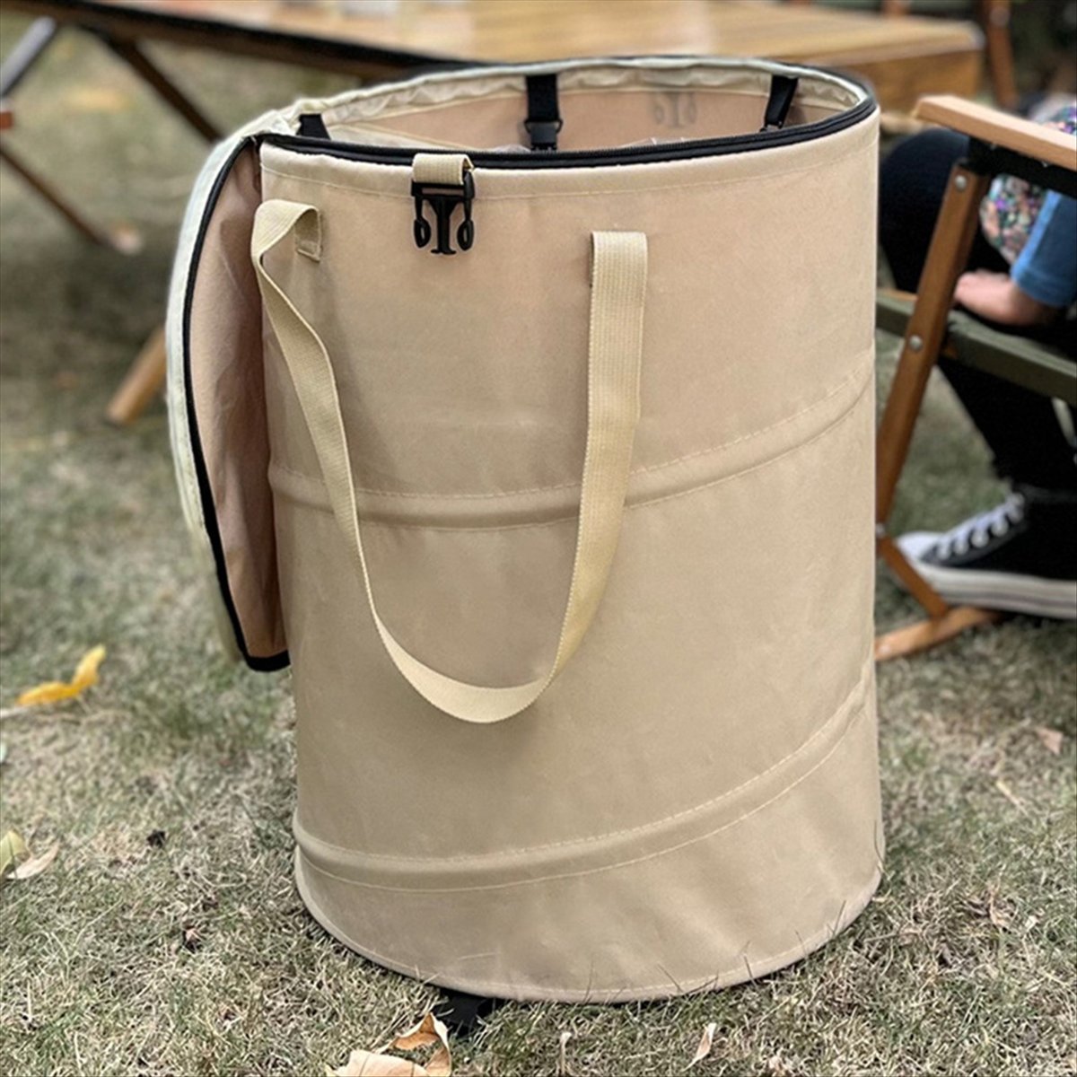 L79A Camping Trash Can Foldabl - đánh giá và giá Outdoor Camping Bin