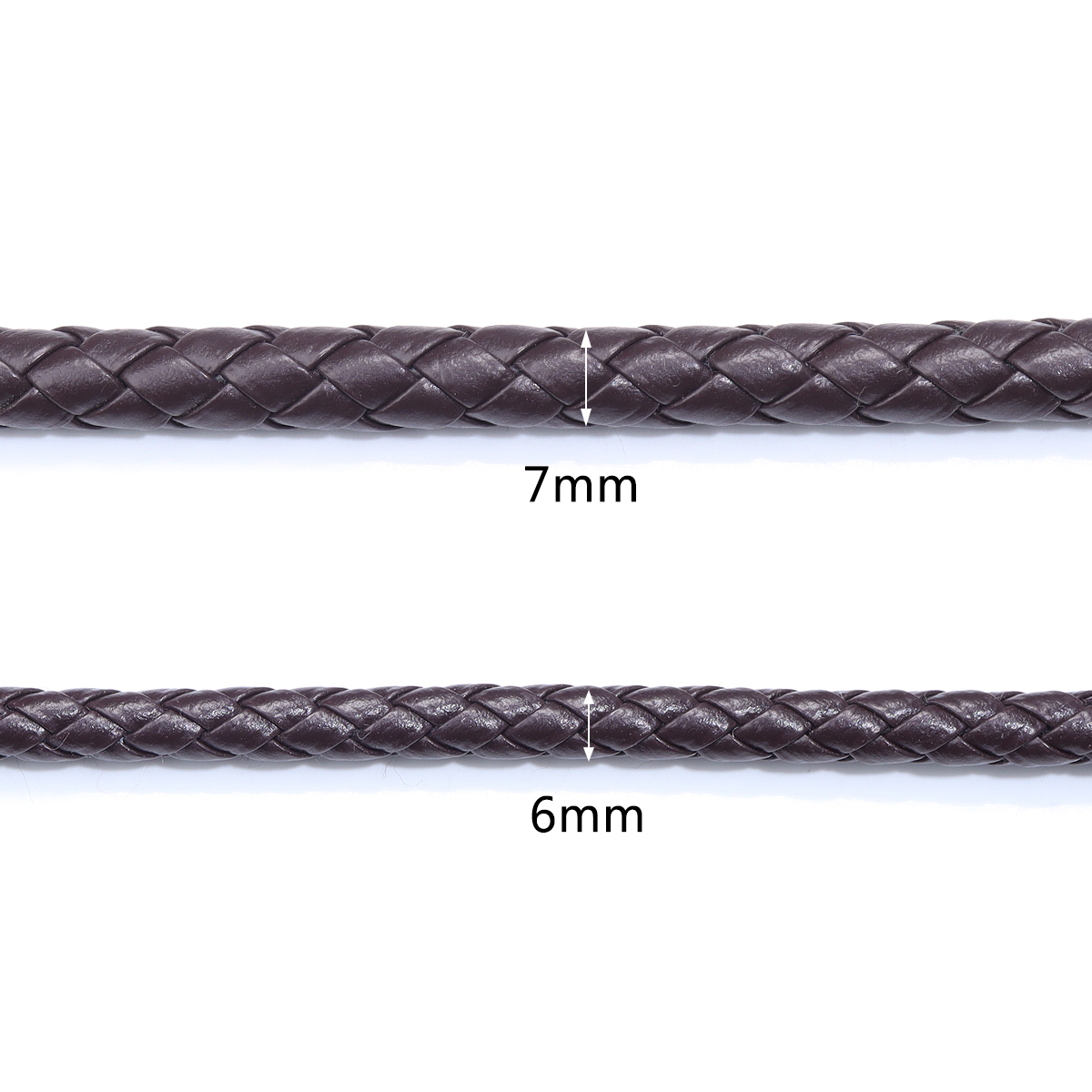5 Yards/lot 6/7mm Braided Leat - đánh giá và giá Paracord Bracelet