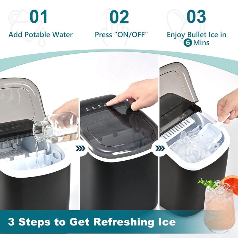 Portable Countertop Ice Maker  - đánh giá và giá Outdoor Camping Kitchen