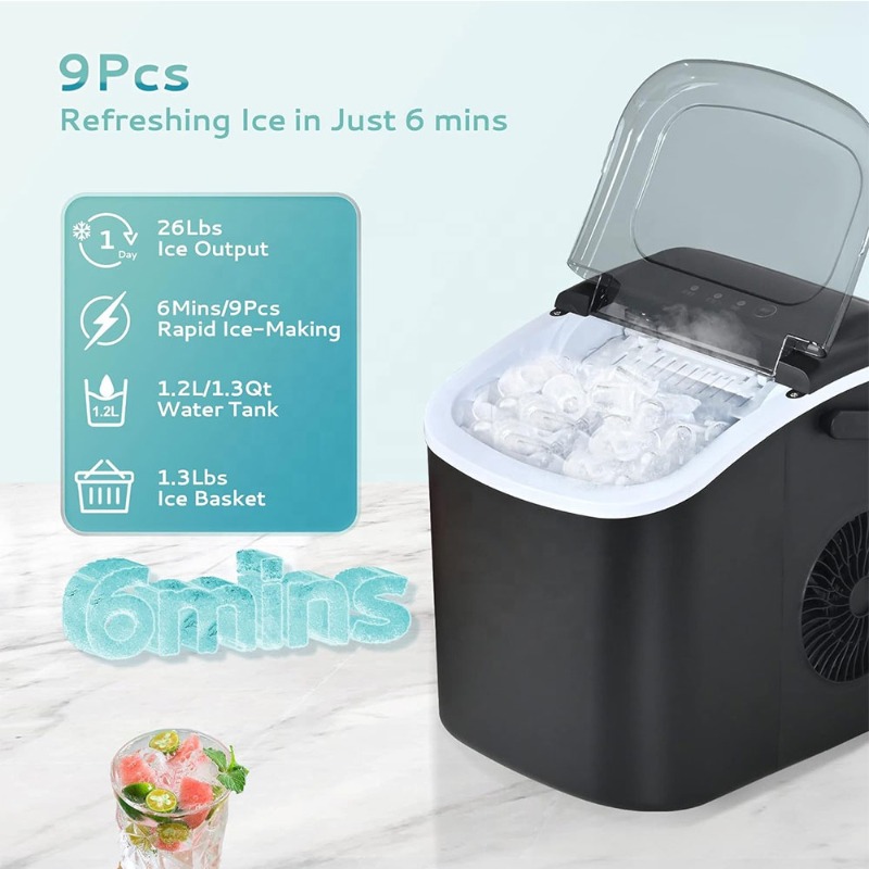 Portable Countertop Ice Maker  - đánh giá và giá Outdoor Camping Kitchen