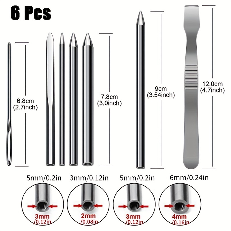 4-11Pcs Paracord Lacing Needle - đánh giá và giá Paracord Bracelet